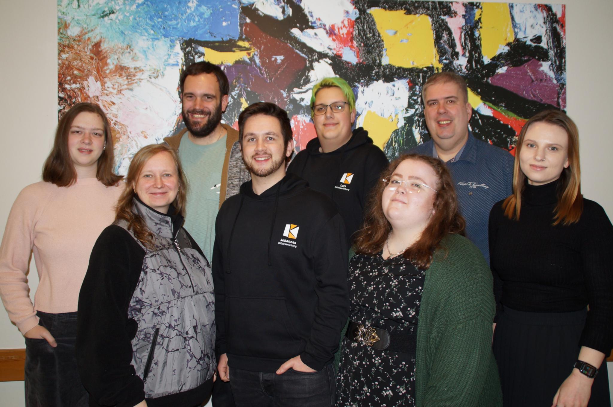 Gruppenfoto des Diözesanleitungsteams